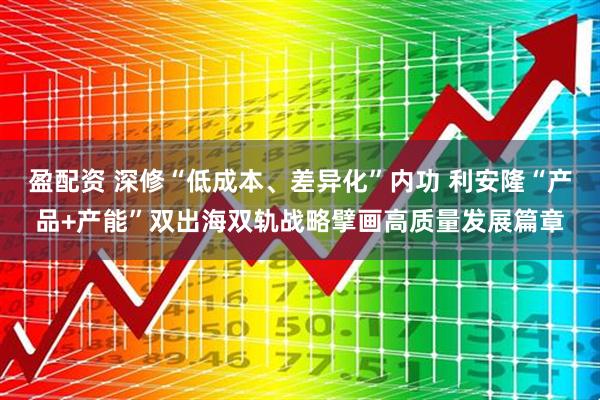 盈配资 深修“低成本、差异化”内功 利安隆“产品+产能”双出海双轨战略擘画高质量发展篇章