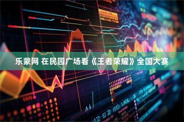 乐蒙网 在民园广场看《王者荣耀》全国大赛