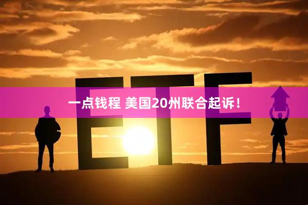 一点钱程 美国20州联合起诉！
